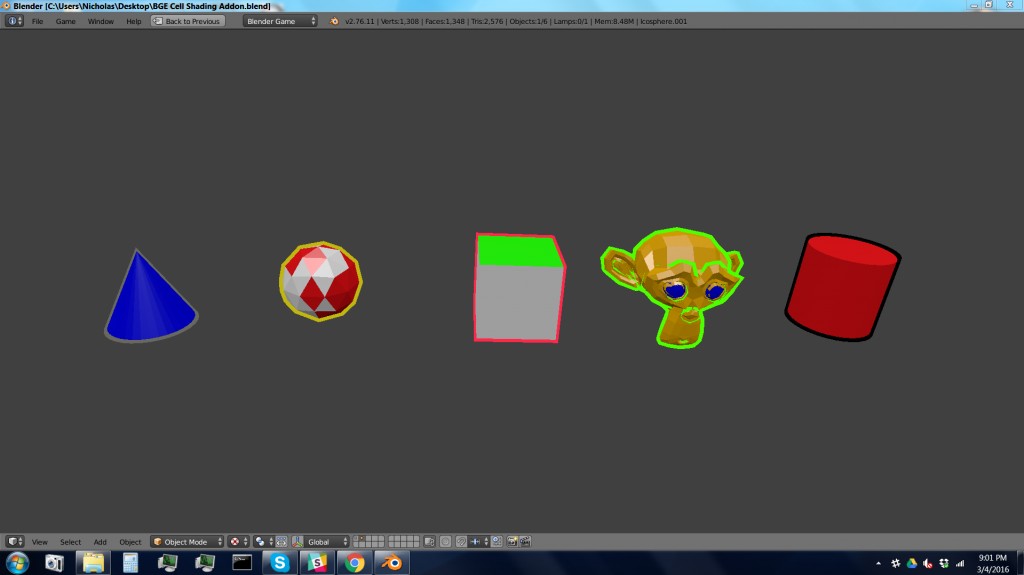 Cell Shading Addon for the BGE preview image 2